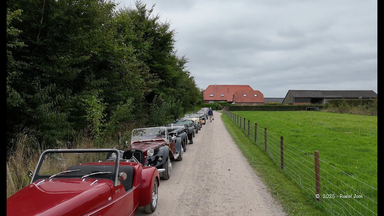 #achterhoek - rit met de #2cv #kitcar #club met o.a  #deflyer #burton #lepatron