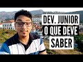 VLOG: Dev Junior, o que precisa conhecer?