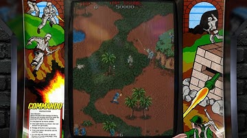 Commando - Arcade (Realistic crt monitor and original bezel)