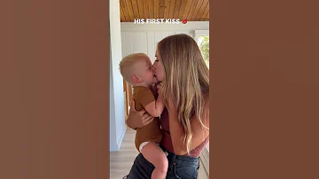 His First Kiss Luxluyendyk Laurenandarie Shorts Firstkiss Twins Family 
