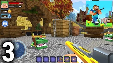 Fire Craft: 3D Pixel World - Gameplay / Walkthrough Part 3 (IOS & Android Game) - The Scorpion?!