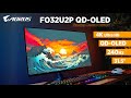 Aorus fo32u2p qdoled 32 4k 240hz tactical gaming monitor review  pc ps5  xbox