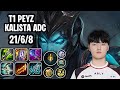 T1 Peyz Kalista Adc VS Ezreal SoloQ Replay 20260407