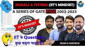 Lec 01 Introduction of Signals & Systems For GATE || IIT Mindset Series #gcentrickapp #gate