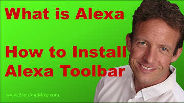 What is Alexa Ranking - How to Install Alexa Toolbar - Bren & Mike Show @MikeMarko1