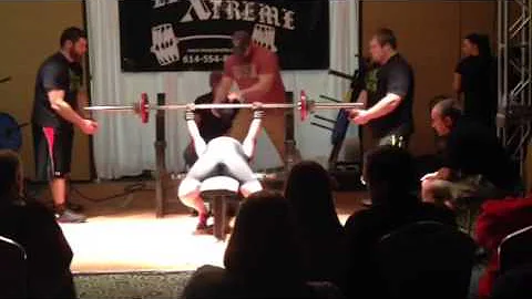 Allison Picone bench 1st attempt 12-15-13