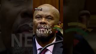 Court reads Mr M’s affidavit alleging Sibiya threatened him after he opened a case against him.