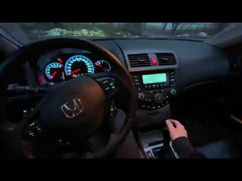 Память руля и опускание зеркала на задней Honda Accord 7