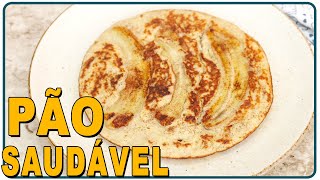 PÃO SAUDÁVEL FÁCIL E RÁPIDO PARA O CAFÉ | PÃO DE BANANA | Nandu Andrade