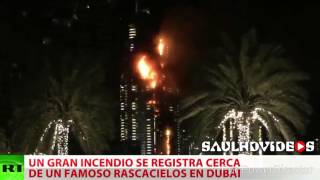 Se incendia hotel de lujo en dubai ULTIMA HORA!!