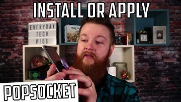 PopSocket How to Install or Apply
