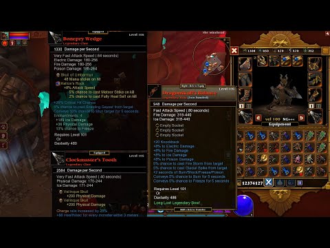 Torchlight 2 - How to get level 105 legendary weapons easy 2022