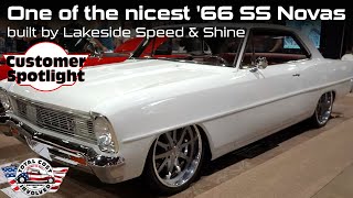 One of the nicest '66 SS Novas  built by Lakeside Speed & Shine
