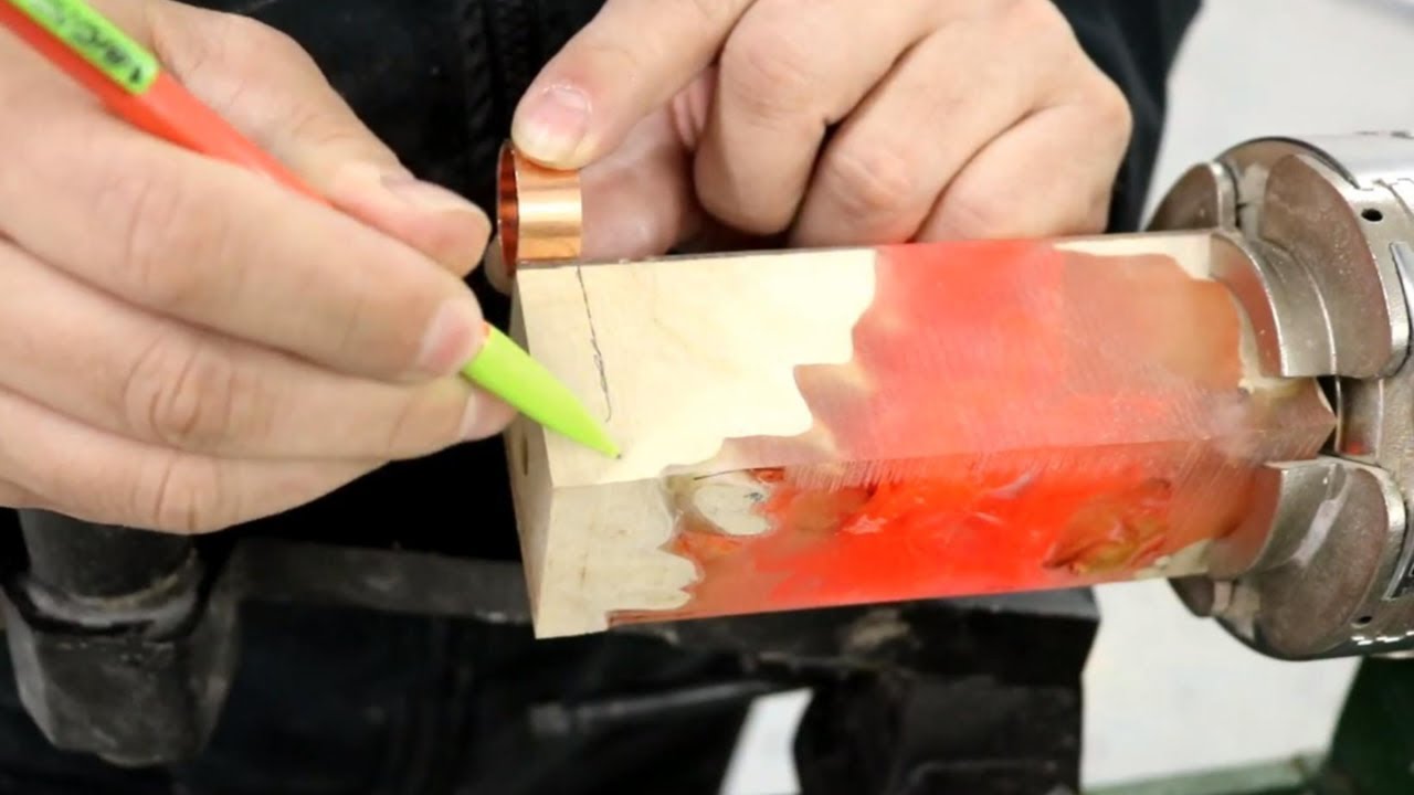 BEAUTIFUL Branding Iron Handle - Woodturning Projects