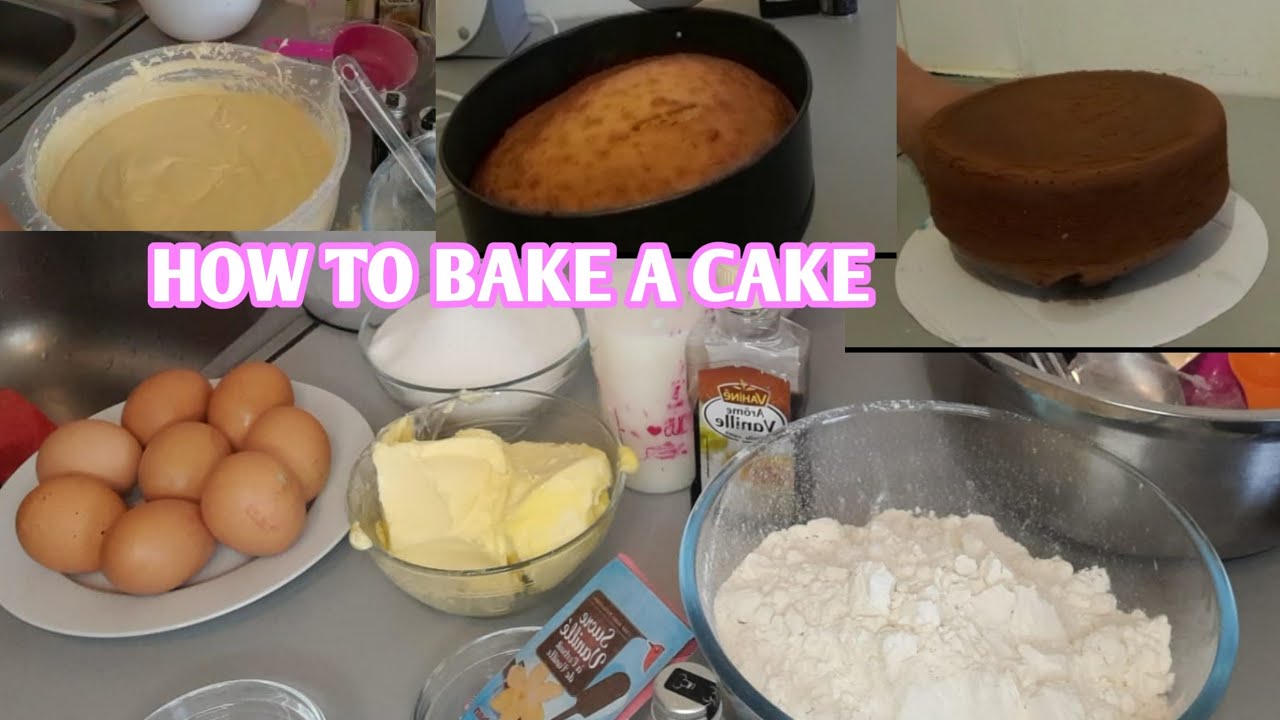 How To Bake A Cake/ How To make cake 