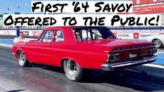 Original Lightweight 1964 Plymouth Savoy Max Wedge 426 | Darcy Clarke NHRA Super Stock Drag Racing