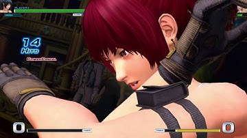 KING OF FIGHTERS XIV - Leona Combo Video