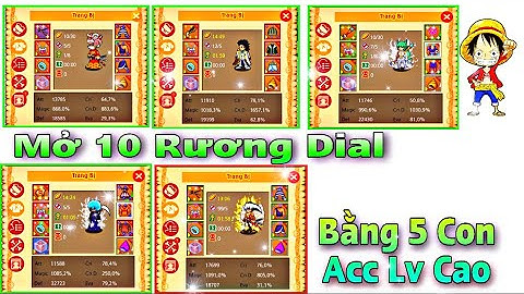 [ HTTH - S3Kuma ] - Sẽ Như Nào Nếu Mở Cùng Lúc 10 Rương Dial Bằng 5 Acc Vip Level Cao ??