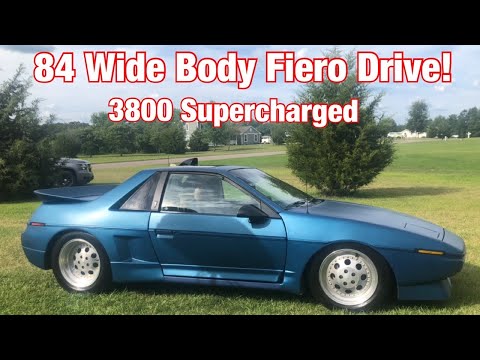 Wide Body Fiero Drive - YouTube