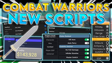 [NO KEY] Combat Warriors Script | Auto Parry, Hitbox (Mobile & PC)