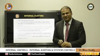 CMA Part 1   Internal Controls   Internal Auditing & Systems Controls