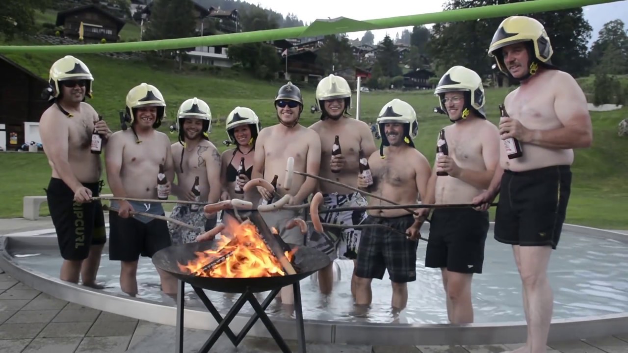 Cold water grill challenge 2018 | Feuerwehr Grindelwald-Lütschental