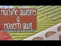 Machine Quilting a Modern Quilt- With Natalia Bonner