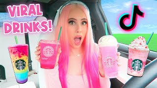 Trying Viral TikTok Drinks... *FAIL* screenshot 4