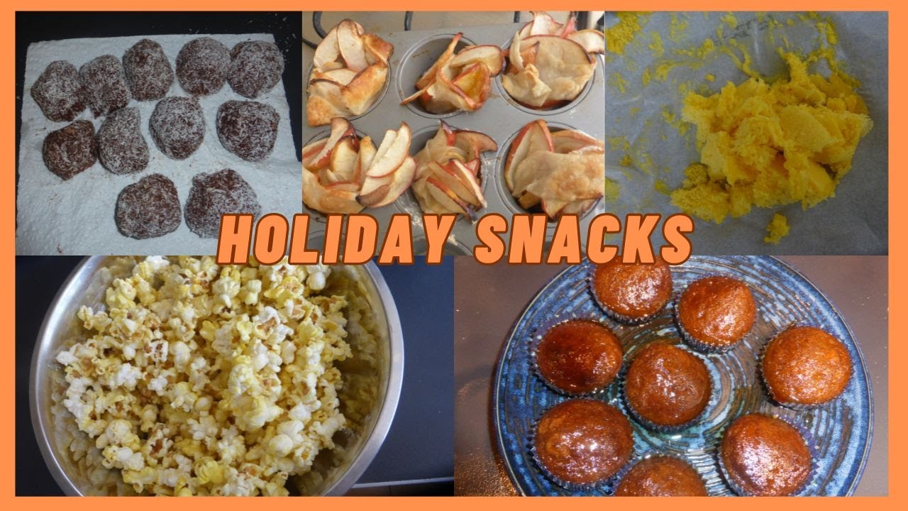 Minimal Snacking Holiday Snack/Treat Ideas | Using Minimal Ingredients - YouTube