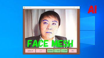 [AI Camera]  FACE MESH with Mediapipe