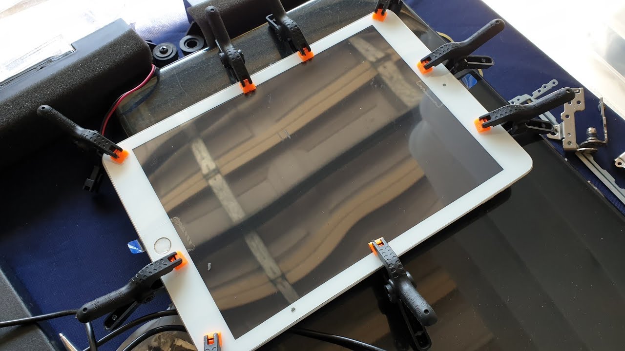 Apple Ipad 5 2017 A1822 Glass Lcd How To Change Or How Not To Change 9 7 Youtube