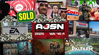 AJS News- EA SOLD! for $55 BILLION! to Affinity Partners, Costco Ditches XBOX, Bowser Quits Nintendo