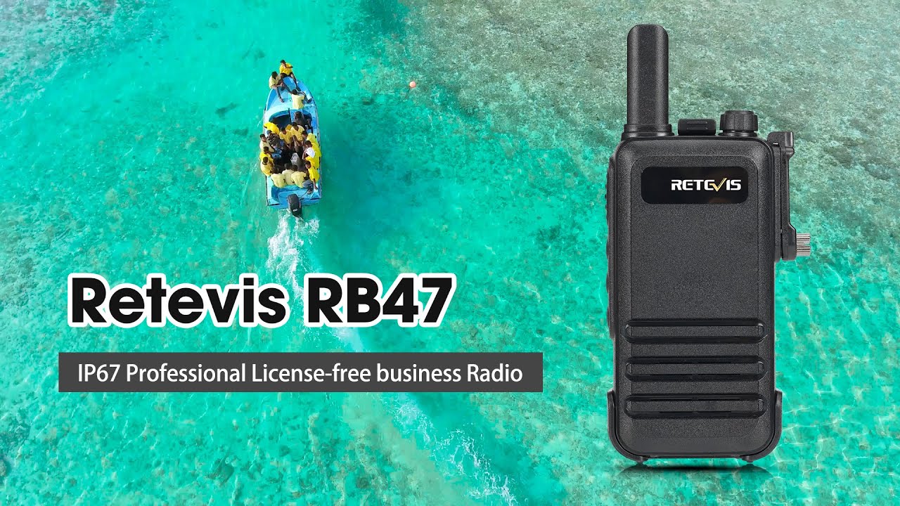 Retevis RT47 FRS License Free Outdoor Waterproof Radio (6 Pack)
