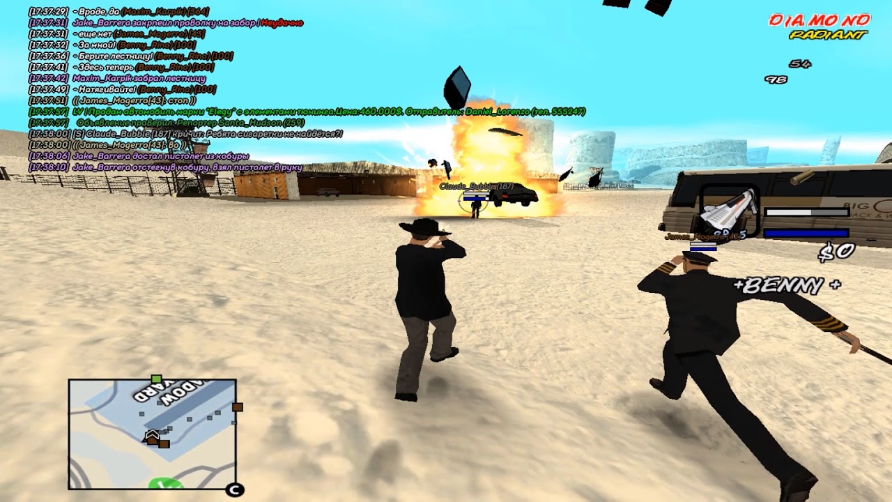 РП | Установка колючей проволоки на забор базы. [06.01.2018] - YouTube