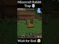 Auto Rabbit Trap in Minecraft 😳 | Survival OP Hack | @devrajj21 | #shorts #minecraft
