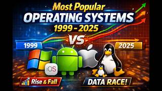 Evolution of Operating Systems 1999 – 2025 🚀 Rise & Fall Explained