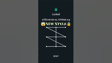 New Style Pattern Lock 🔐🔐||#viral #pattern #trending #nitishnigam#style#lock #youtube #shorts#short