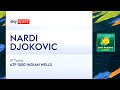 Nardi-Djokovic 6-4, 3-6, 6-3: gli highlights di Indian Wells | Atp image