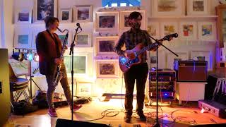 Canadian band The Burning Hell play "Grown-Ups" at Braemar Gallery session, Scotland