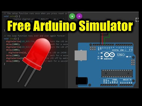 The best free Arduino simulator in 2021😍 - Blink an LED🔦 (or two?🙀) # ...