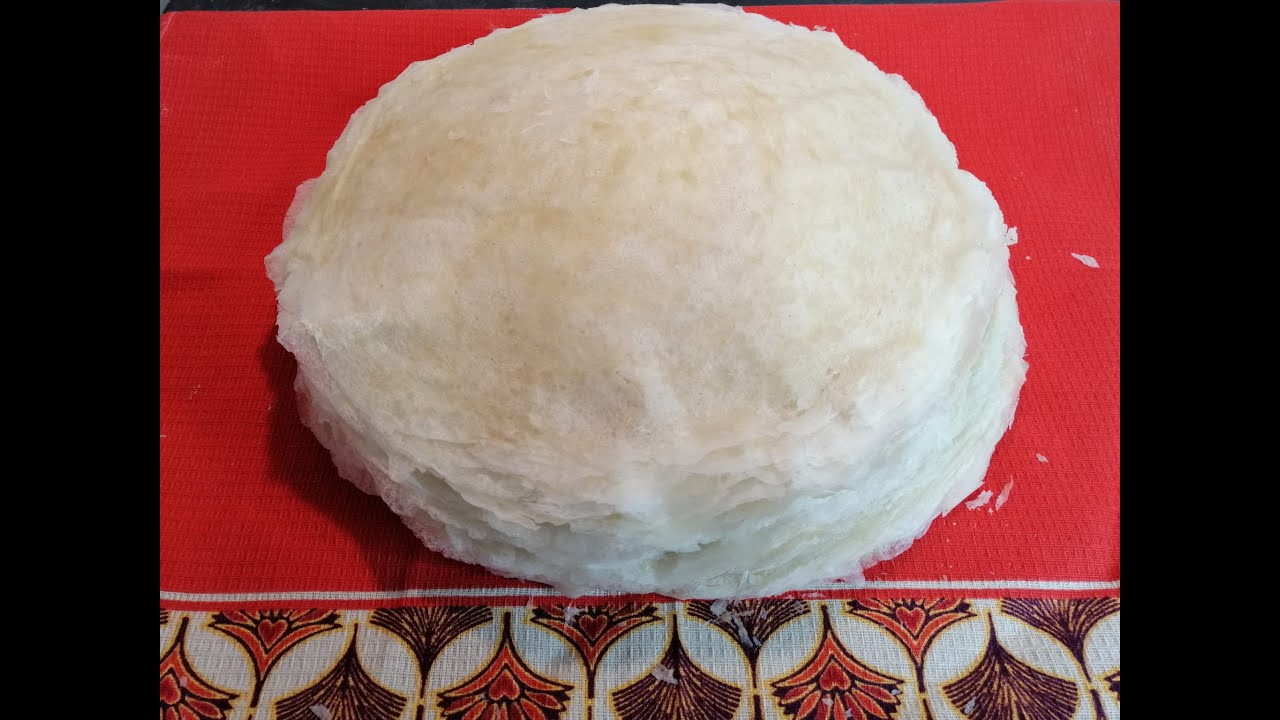 ورقة الملسوقة الدياري بكل تفاصيلها خطوة بخطوة / Feuilles de Brick Malsouka tunisienne  🇹🇳