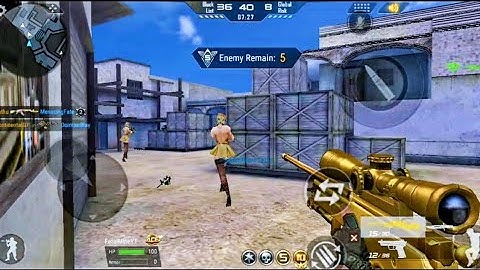 Crossfire Legends | Ak-47 Desert 2.0 Map TDM  Online Fps fps Android Gameplay