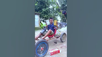 making homemade RC car+48volt motor #shots #project #experiment #sujanexperiment