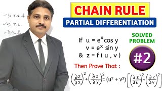 CHAIN RULE OF PARTIAL DIFFERENTIATION SOLVED PROBLEM 2