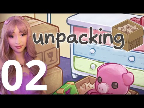 ASMR Gaming sur UNPACKING 📦 PARTIE 2 -  Déballage de cartons, sons satisfaisants et chuchotements