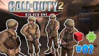 CoD2: Big Red One (PS2) - Baptism by Fire | Episode 02 | NetherSX2 Android Gameplay