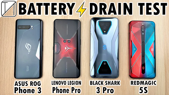 Asus ROG Phone 3 vs Lenovo Legion Phone vs RedMagic 5S vs Black Shark 3 Pro Battery Life DRAIN TEST! - DayDayNews