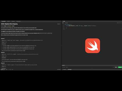 Weighted Word Mapping | Leetcode 3838 - Swift
