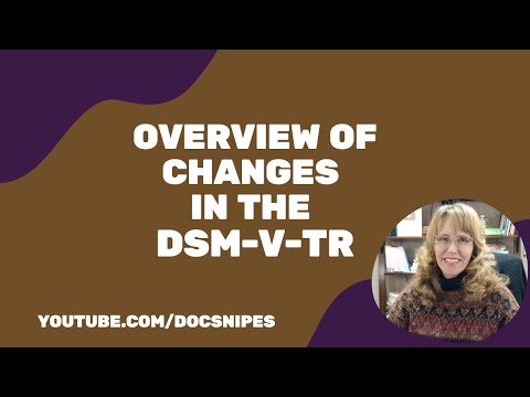 Overview of the Changes to the DSM 5 TR | NCMHCE Exam Review