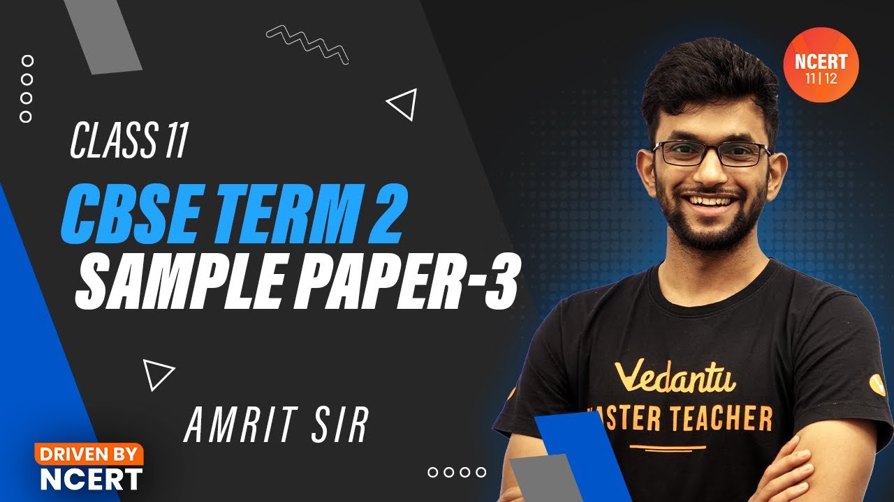 Sample Paper #3 for CBSE Term 2📝💯| Class 11 Biology Sample Paper 2022 ...
